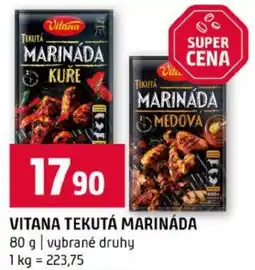 Terno Vitana tekutá marináda nabídka