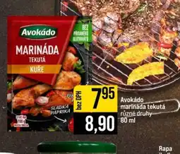 Jip Avokádo marináda tekutá různé druhy nabídka