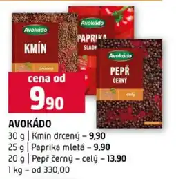 Terno Avokádo kmín drcený nabídka
