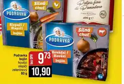 Jip Podravka bujón hovězí slepičí zeleninový 60 g nabídka