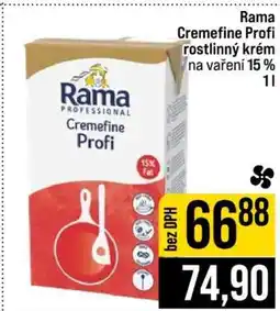 Jip Rama Cremefine Profi rostlinný krém na vaření 15% 1l nabídka