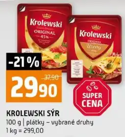 Terno Krolewski sýr nabídka