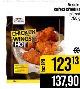 Jip Vossko kuřecí křidélka pikantní nabídka