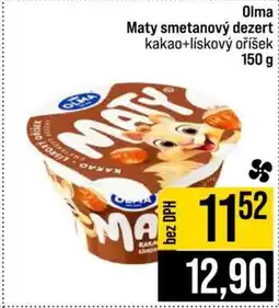 Jip Olma Maty smetanový dezert nabídka