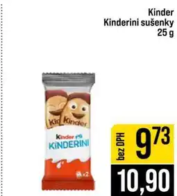 Jip Kinder Kinderini sušenky nabídka