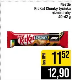 Jip Nestlé Kit Kat Chunky tyčinka nabídka