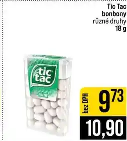 Jip Tic Tac nabídka