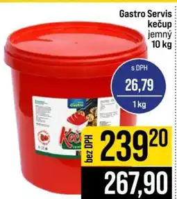 Jip Gastro Servis kečup jemný 10 kg nabídka