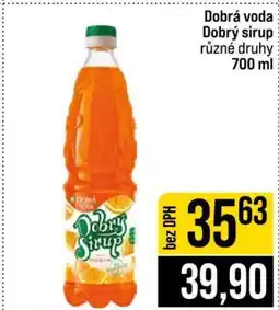 Jip Dobrá voda Dobrý sirup nabídka