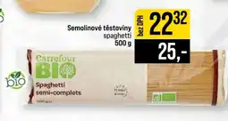 Jip Semolinové těstoviny spaghetti nabídka