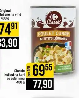 Jip Classic kuřecí na kari se zeleninou nabídka
