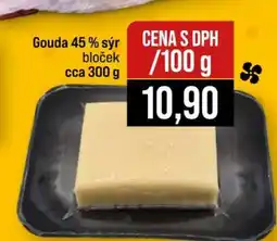 Jip Gouda 45 % sýr bloček cca 300 g nabídka