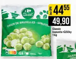 Jip Classic kapusta růžičky 1 kg nabídka