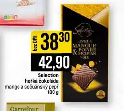 Jip Selection hořká čokoláda mango a sečuánský pepř nabídka