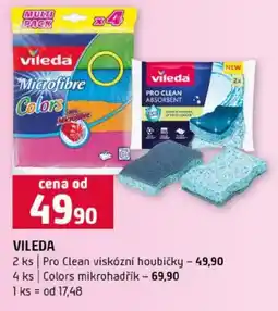 Terno Vileda Pro Clean viskózní houbičky nabídka