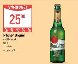 Globus Pilsner Urquell nabídka