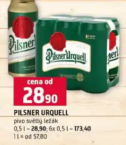 Terno Pilsner Urquell pivo světlý ležák nabídka