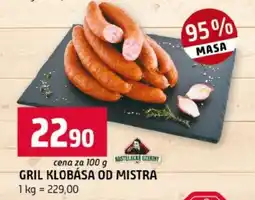 Terno Kostelecké uzeniny Gril klobása od mistra nabídka