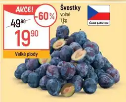 Globus ŠVESTKY volné | 1 kg nabídka