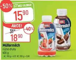 Globus Müllermilch nabídka