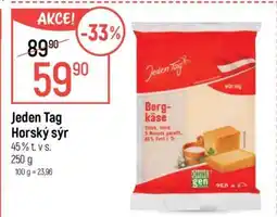 Globus Jeden Tag Horský sýr nabídka