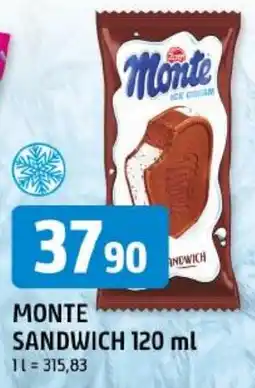 Trefa Monte sandwich nabídka