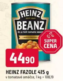 Trefa Heinz fazole nabídka