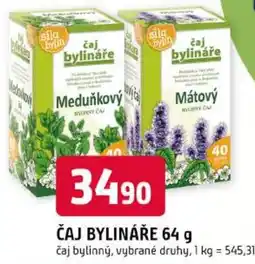 Trefa Čaj bylináře nabídka