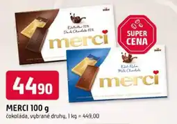 Trefa Merci čokoláda nabídka
