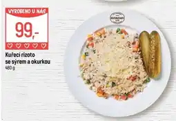 Globus Kuřecí rizoto se sýrem a okurkou nabídka