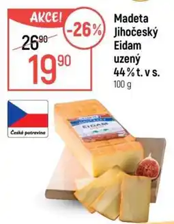 Globus Madeta Jihočeský Eidam uzený 44% t. v s nabídka