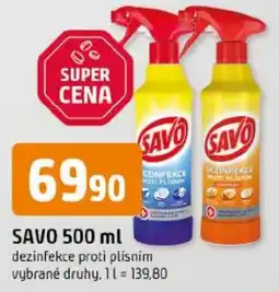 Trefa Savo dezinfekce proti plísni nabídka