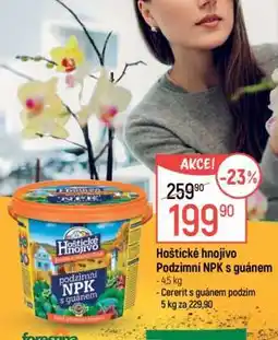 Globus Hoštické hnojivo Podzimní NPK s guánem nabídka
