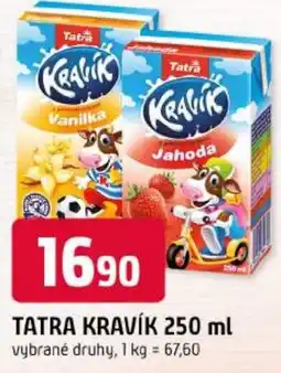 Trefa Tatra kravík nabídka