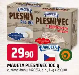 Trefa Madeta plesnivec nabídka