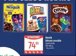 Globus Nestlé Dětské cereálie nabídka