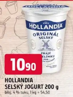 Trefa Hollandia selský jogurt nabídka