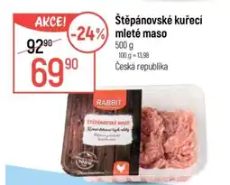 Globus Štěpánovské kuřecí mleté maso nabídka