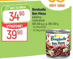 Globus Bonduelle Bon Menu nabídka