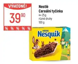 Globus Nestlé Cereální tyčinka nabídka