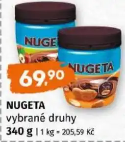 Trefa Nugeta vybrané druhy nabídka
