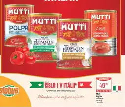 Globus Mutti rajčata nabídka