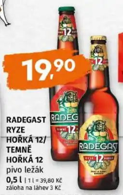 Trefa Radegast ryze hořká 12/temně hořká 12 nabídka