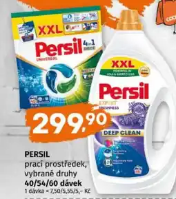 Trefa Persil prací prostředek, vybrané druhy nabídka