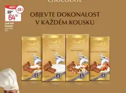 Globus Lindt Gold čokoláda nabídka
