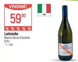 Globus Latistello Bianco Secco Frizzante nabídka