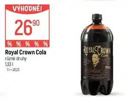 Globus Royal Crown Cola nabídka