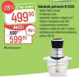 Globus Sekáček potravin R-5120 nabídka