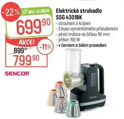 Globus Elektrické struhadlo SSG 4301BK nabídka