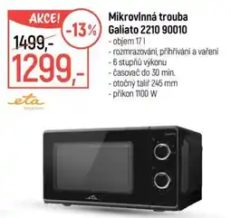 Globus Mikrovlnná trouba Galiato 2210 90010 nabídka